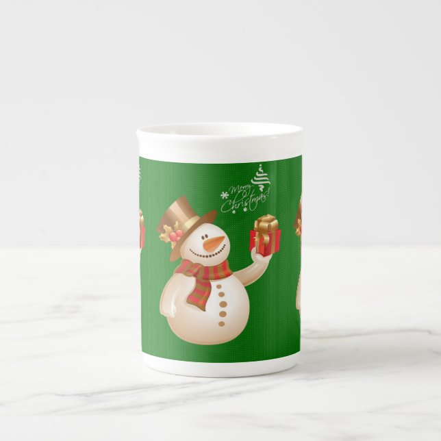 Caneca De Porcelana Pau de Natal (Frente)