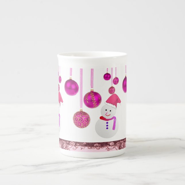 Caneca De Porcelana Pau de Natal (Frente)