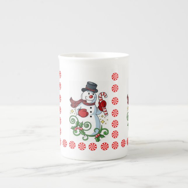 Caneca De Porcelana Pau de Natal (Frente)