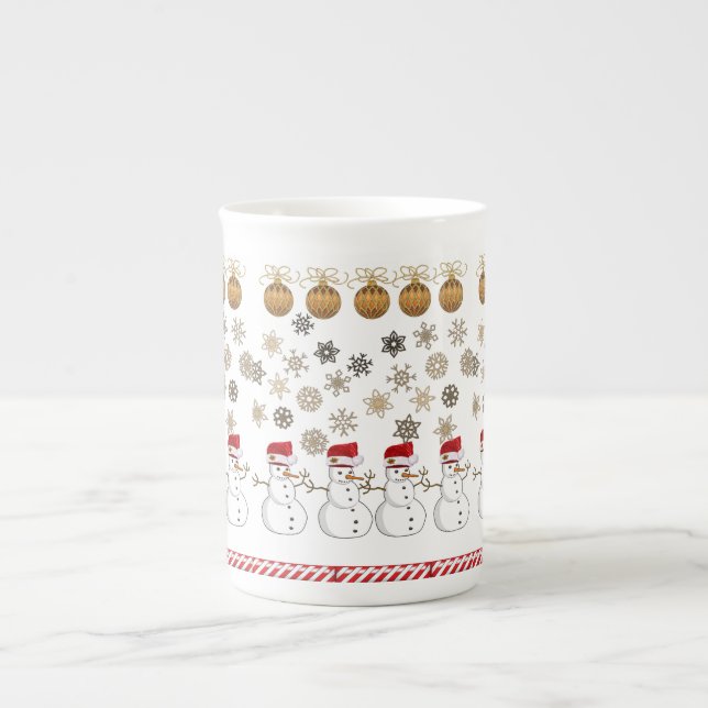 Caneca De Porcelana Pau de Natal (Frente)