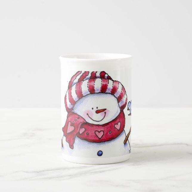 Caneca De Porcelana Pau de Natal (Frente)