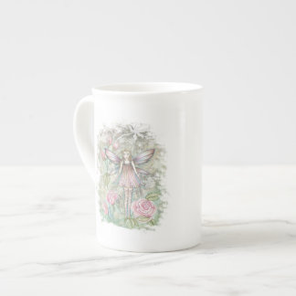 Caneca De Porcelana Pequena Fada Rosa