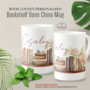 Caneca de Porcelana Personalizada com Prateleira d