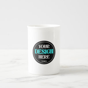 Caneca De Porcelana personalizado, exclusivo, elegante e minimalista