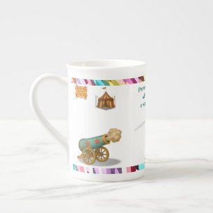 Caneca De Porcelana Personalize: Hannibal a Bala de Canhão