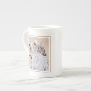 Caneca De Porcelana Petit Basset Griffon Vendéen - Pintura de cães
