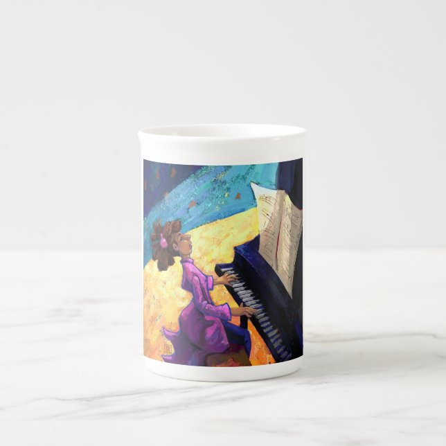 Caneca De Porcelana Piano Concert (Frente)