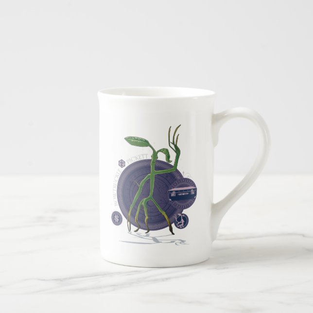 Caneca De Porcelana PICKETT™ O Gráfico BOWTRUCKLE™ (Direita)