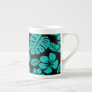 CANECA DE PORCELANA PINK BIKINI (PRETO/TEAL)