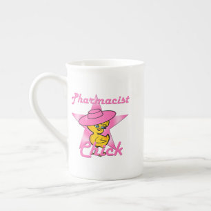 Caneca De Porcelana Pintinho farmacêutico nº 8