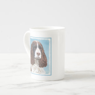 Caneca De Porcelana Pintura em inglês Springer Spaniel original