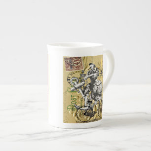 Caneca De Porcelana Pirata-do-galo