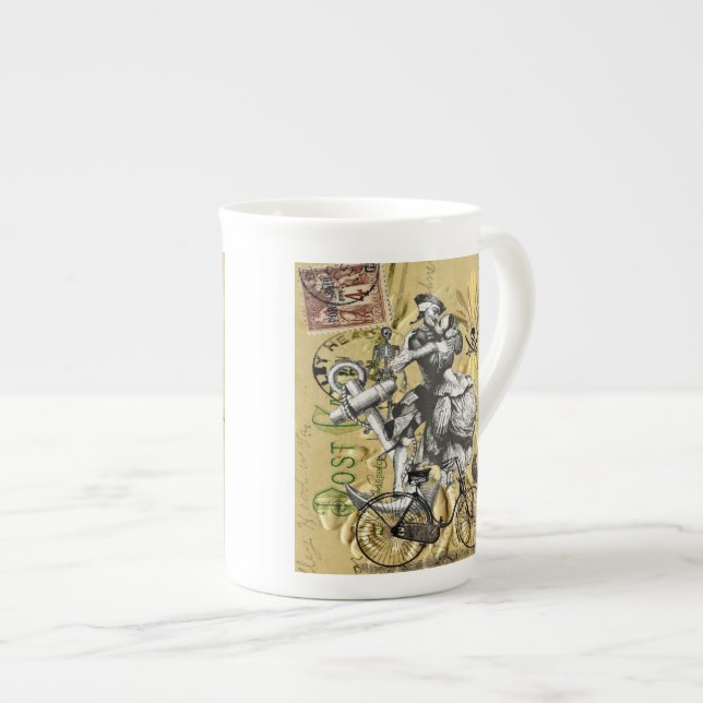 Caneca De Porcelana Pirata-do-galo (Frente Esquerda)