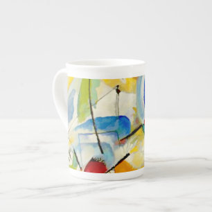 Caneca De Porcelana PixDezines Kandinsky 1913 Batalha Naval Improv 31