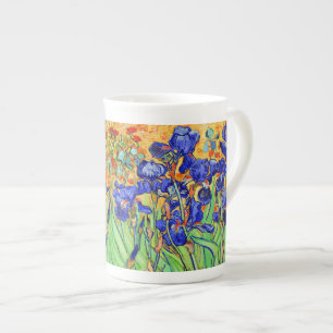 Caneca De Porcelana PixDezines van gogh iris/rua. Remy
