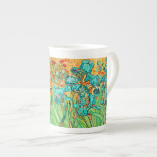 Caneca De Porcelana PixDezines van gogh iris/rua. Remy