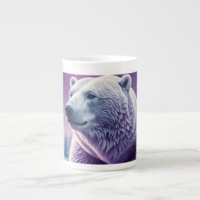 Caneca De Porcelana Polar Bear Mug (Frente)