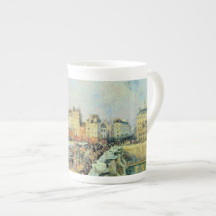 Caneca De Porcelana Pont Neuf, Tarde, Sunlight Camille Pissarro