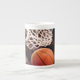 Caneca De Porcelana Pontuação de Basquete