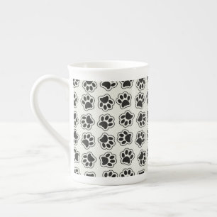 Caneca De Porcelana Porcas, Patas-Cachorros, Patas-Pretas