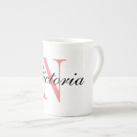Porcelana personalizada monograma