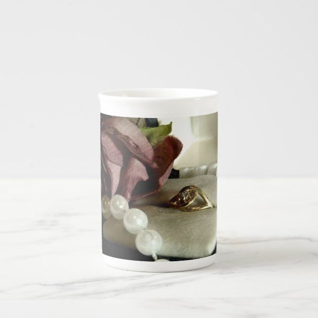 Caneca De Porcelana Pouco diamante II (Frente)