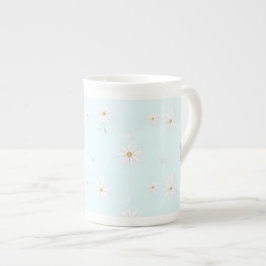 Caneca De Porcelana Prado Sonhador de Hortelã