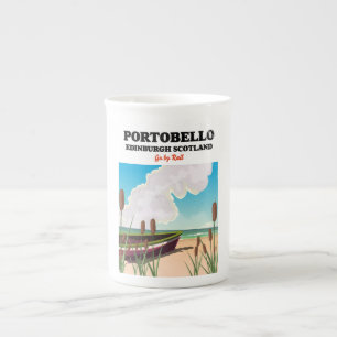 Caneca De Porcelana Praia Portobello Edimburgo
