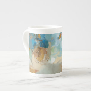 Caneca De Porcelana Praia Sparkle