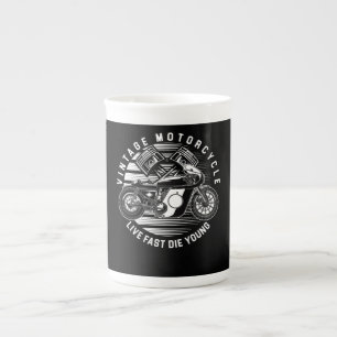 Caneca De Porcelana Presente De Motociclismo Vintage Para Biker