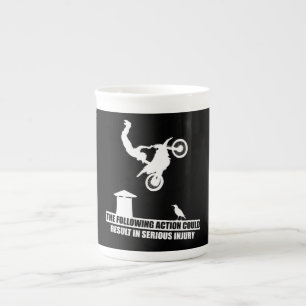Caneca De Porcelana Presente De Sobrecarga De Motocicletas De Camada E
