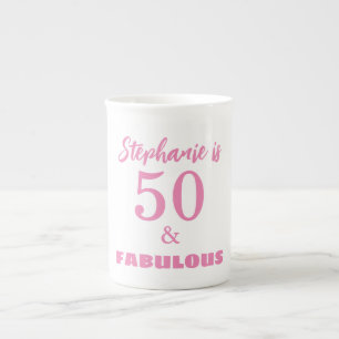 Caneca De Porcelana Presente Personalizado com Monograma para Aniversá