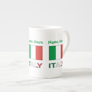 Caneca De Porcelana Presente Personalizado Dia da República Bandeira I