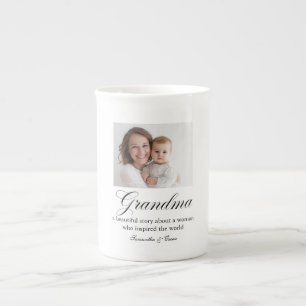 Caneca De Porcelana Presente Personalizado para Avó com Foto