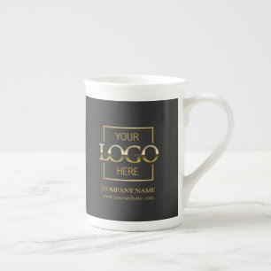Caneca De Porcelana Presente Personalizado para Funcionários com Logot