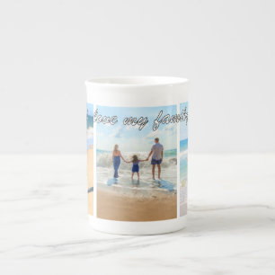 Caneca De Porcelana Presente personalizado para o Mug Collage Collage 