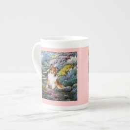 Caneca De Porcelana Presentes de arte de Shetland Sheepdog Sheltie