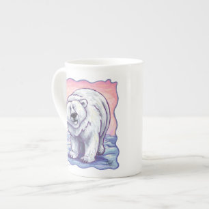 Caneca De Porcelana Presentes e acessórios do Urso Polar