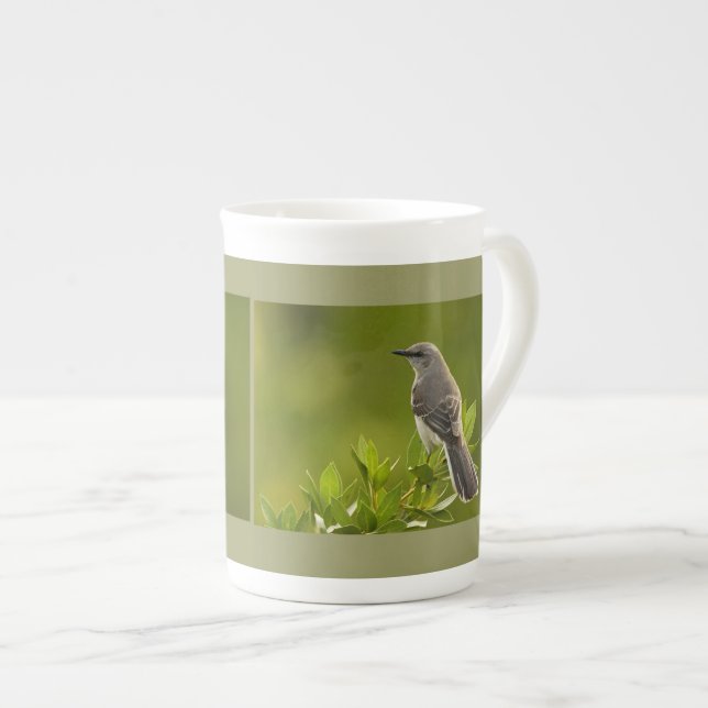 Caneca De Porcelana Presentes para aves do Mockingbird (Frente Esquerda)