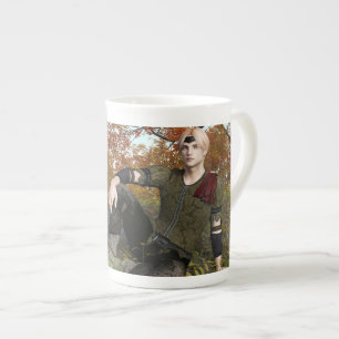 Caneca De Porcelana Príncipe de Conto de Fadas