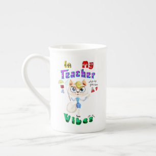 Caneca De Porcelana Professora