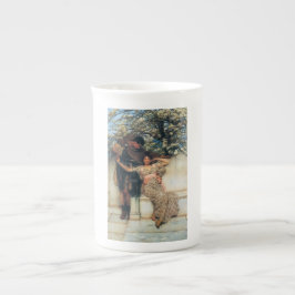 Caneca De Porcelana Promessa de Primavera (Homem Romântico e Mulher)