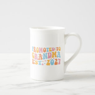 Caneca De Porcelana Promovida Para Avó Est 2027 Nova Nana