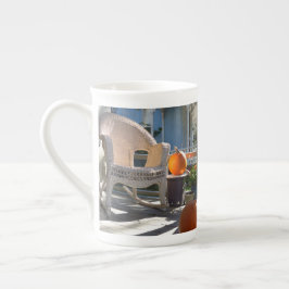 Caneca De Porcelana Pumpkins e Wicker Rocker - Martha's Vineyard