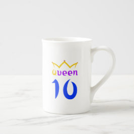 Caneca De Porcelana Rainha 10
