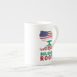 Caneca De Porcelana Raízes Americanas da Bulgária