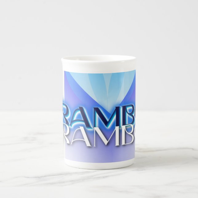 CANECA DE PORCELANA RAMBO (Frente)