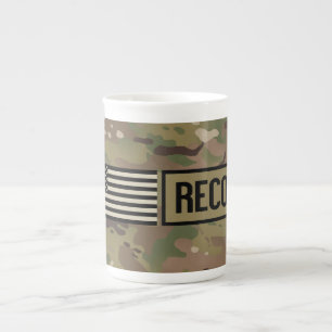 Caneca De Porcelana Recon (camuflagem)