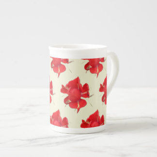 Caneca De Porcelana Red Roses,