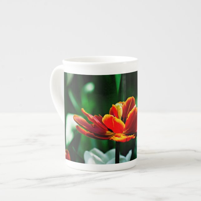 Caneca De Porcelana Red Tulip - Sua Majestade o Rei (Frente Esquerda)
